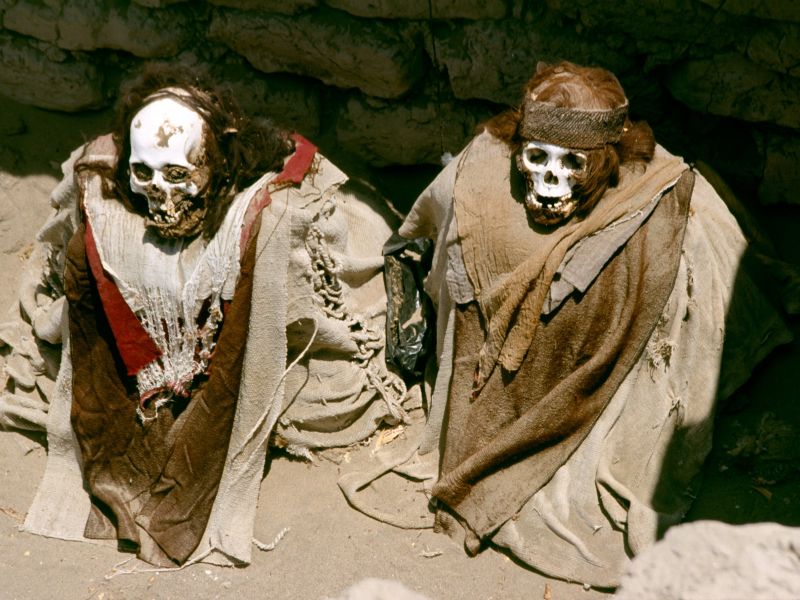 Nazca chauchilla momies