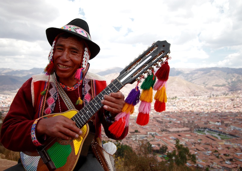 Musicien andine