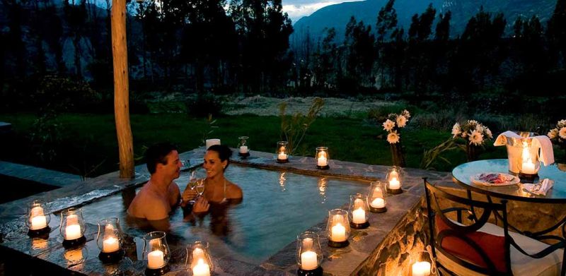 Hôtel Las Casitas del Colca – terrasse