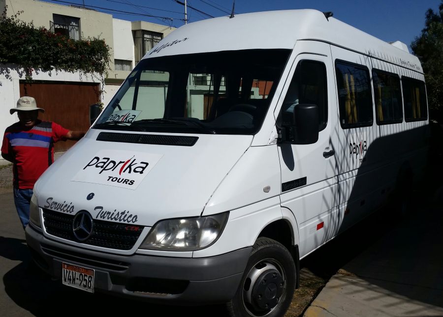 Sprinter Mercedes long Paprika Tours