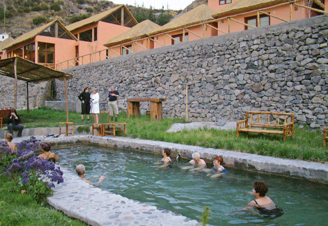 Hôtel El Refugio – piscine