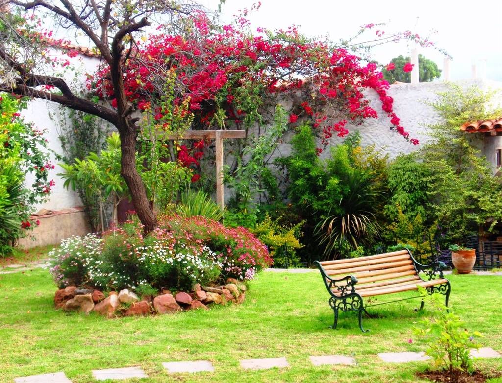 Hôtel Villa Antigua – jardin