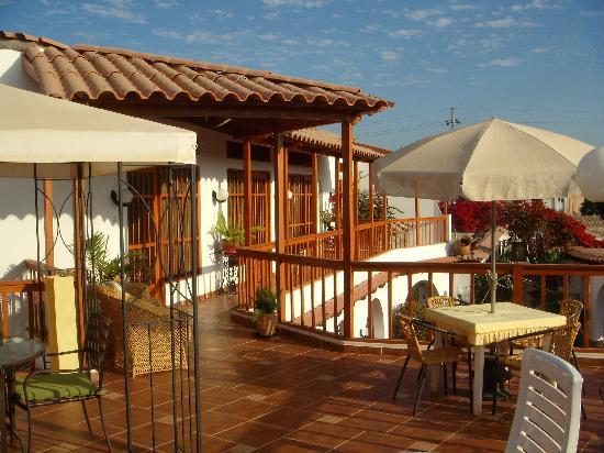 Hôtel Don Agucho – terrasse