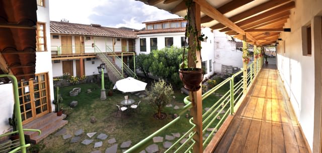 Hôtel Inkarri – patio