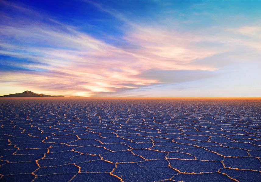 Désert de sel du Salar de Uyuni, Bolivie