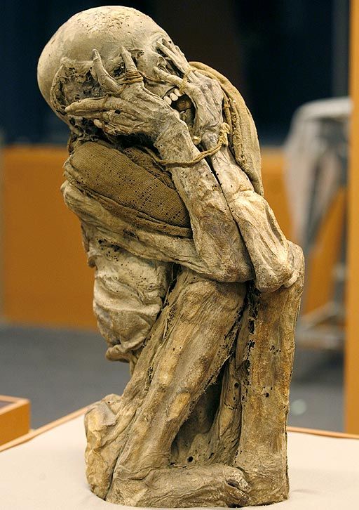 Momie - musée de Leymebamba - Chachapoyas