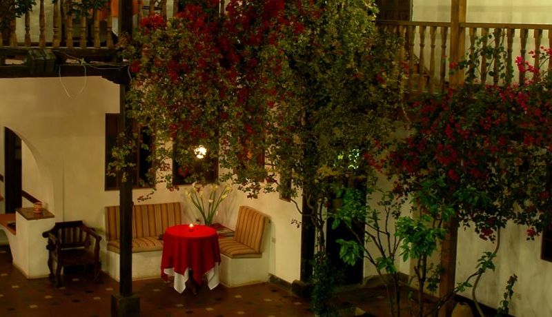 Hôtel Casa Vieja – patio