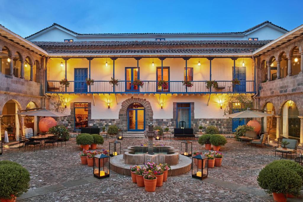 Hôtel Palacio del Inka Boutique Hotel – cour intérieure