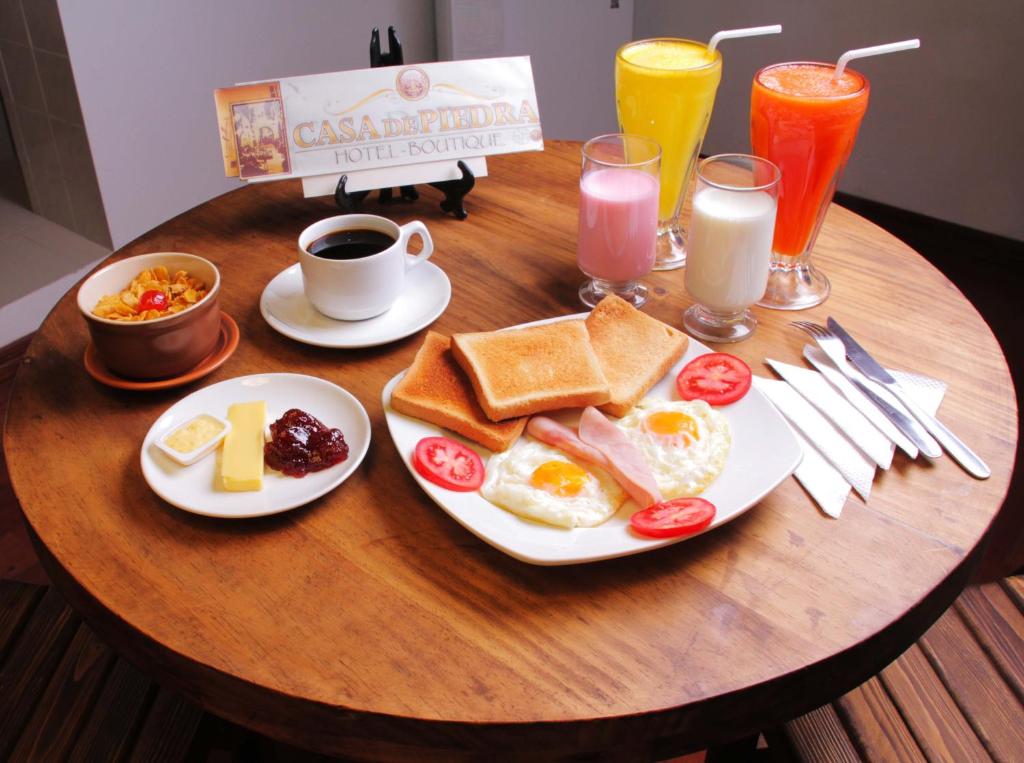 Hôtel Patio de Piedra – petit-déjeuner