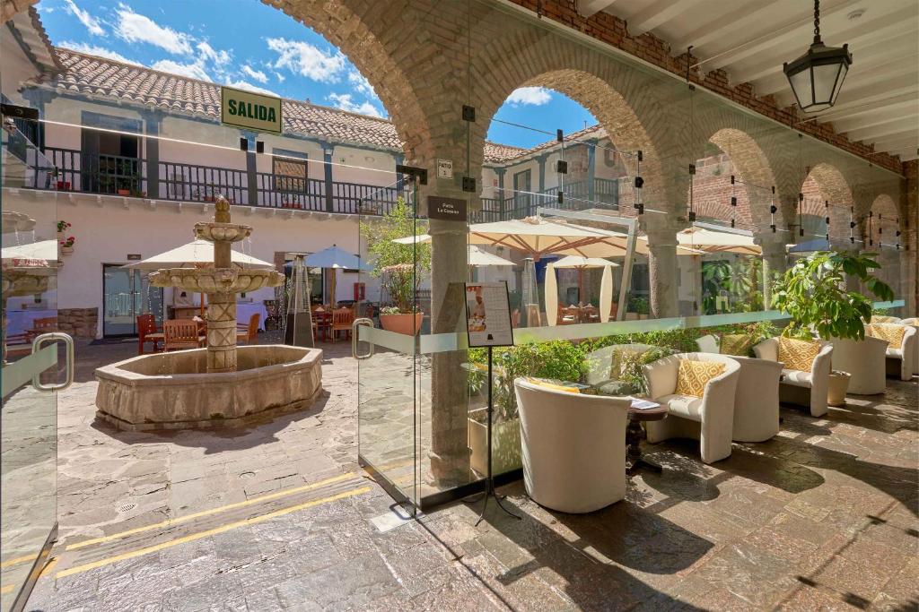 Hôtel Casa Andina Premium – cour intérieure