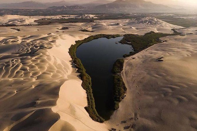 Laguna de Moron dans les dunes